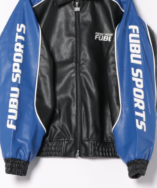 FUBU（フブ） コート ジャケット FUBU-Faux Leather Jacket メンズ