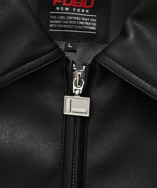 FUBU（フブ） コート ジャケット FUBU-Faux Leather Jacket メンズ