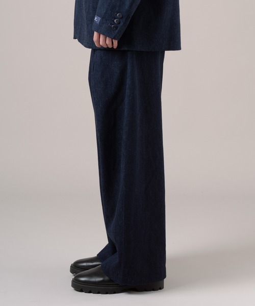 Levi's（リーバイス） ワイドパンツ ジーンズ BLUETAB(TM) プリーツ