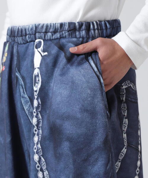 ワイドパンツ パンツ メンズ レディースの画像