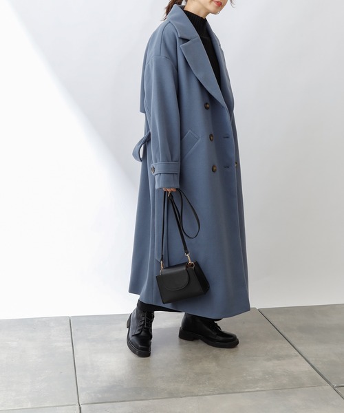 「COLONY 2139」 チェスターコート MEDIUM モカ レディース_画像2