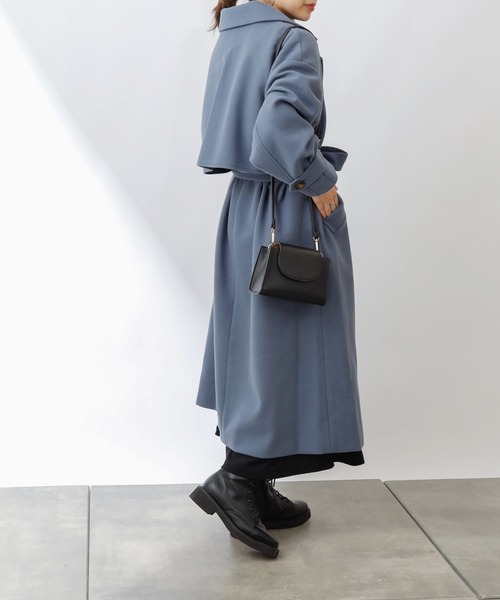 「COLONY 2139」 チェスターコート MEDIUM モカ レディース_画像4