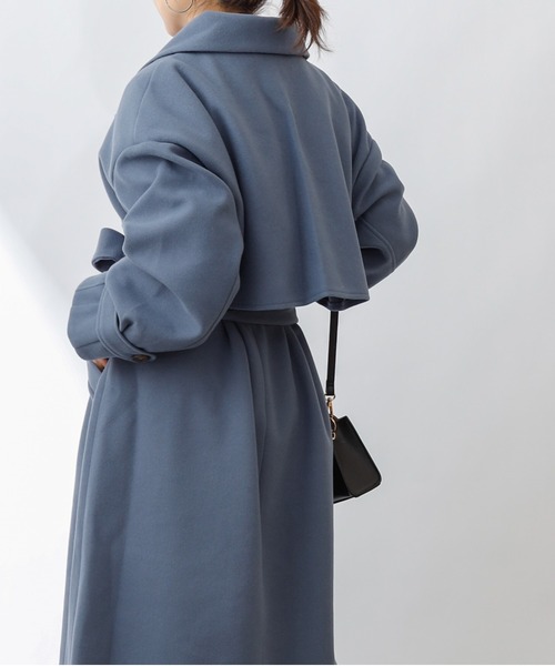 「COLONY 2139」 チェスターコート MEDIUM モカ レディース_画像7