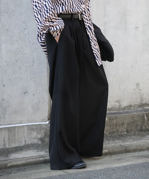 「Nilway」 スラックス SMALL モスグリーン メンズ_画像8