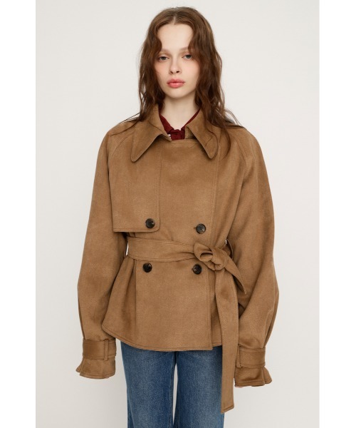 SLY（スライ） トレンチコート コート MICHIXSLY F/SUEDE S/TRENCH