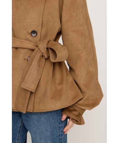 SLY（スライ） トレンチコート コート MICHIXSLY F/SUEDE S/TRENCH