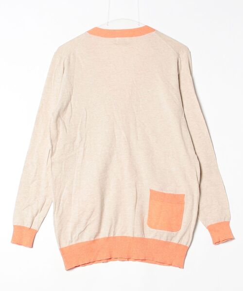 「FRAPBOIS half」 ニットカーディガン 2 ベージュ レディース_画像2