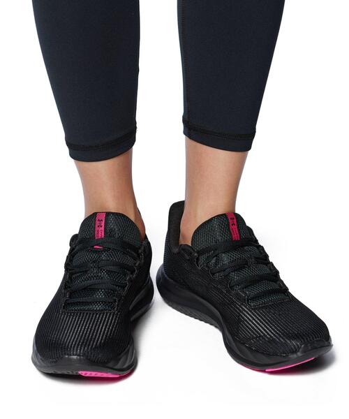 「UNDER ARMOUR」 ローカットスニーカー 24.0cm ブラック系その他2 レディース_画像6