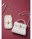 ショルダーバッグ バッグ 「リュタン」ビジュー...の詳細画像5