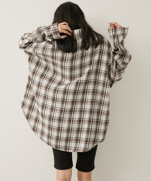 「Aunt Marie's」 長袖シャツ FREE ブラック レディース_画像6