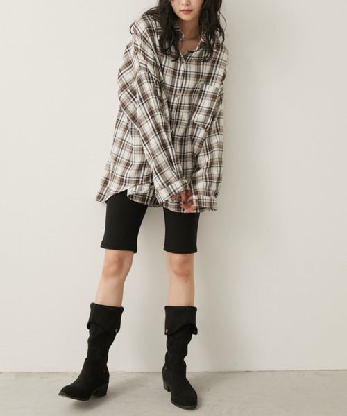 「Aunt Marie's」 長袖シャツ FREE ブラック レディース_画像8