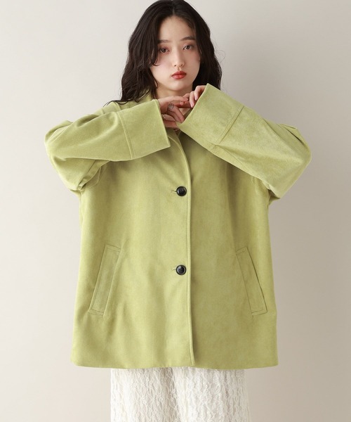 RAGEBLUE（レイジブルー） ブルゾン アウター カラースウェードミドル