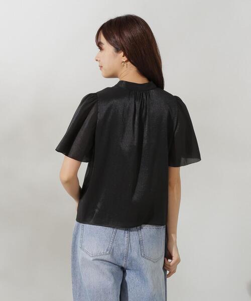 「PROPORTION BODY DRESSING」 半袖ブラウス SMALL ホワイト レディース_画像10