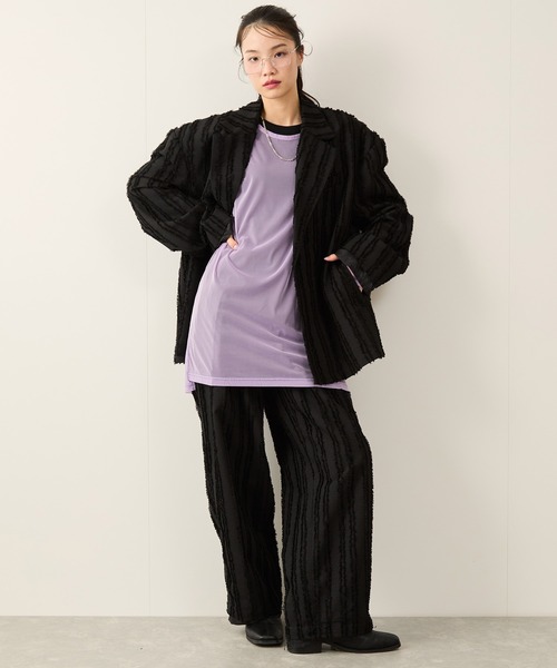 「JUNRED」 スラックス M ブラック メンズ_画像5