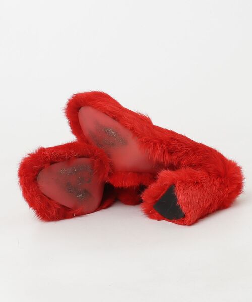 「MAISON EUREKA」 パンプス 36 レッド レディース_画像3