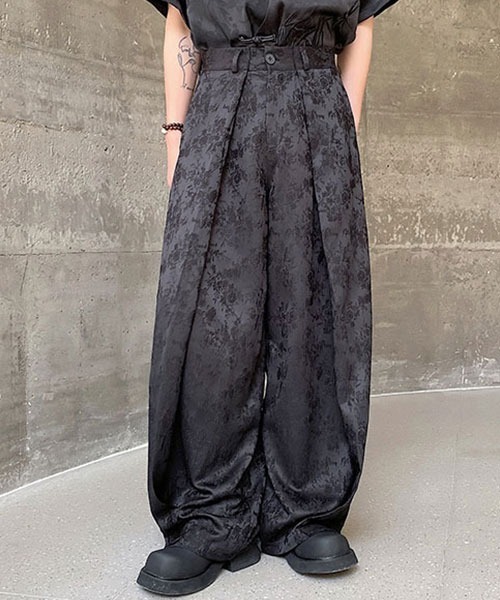 「Shoowtime」 スラックス MEDIUM ブラック メンズ_画像3