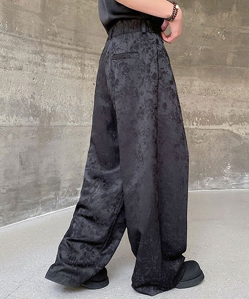 「Shoowtime」 スラックス MEDIUM ブラック メンズ_画像6