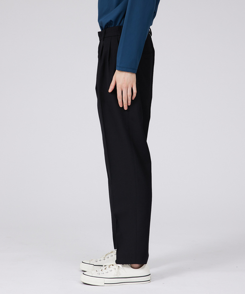 「ABAHOUSE」 パンツ 48 ネイビー メンズ_画像6