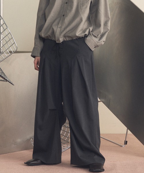 MAISON SPECIAL（メゾンスペシャル） ワイドパンツ スラックス