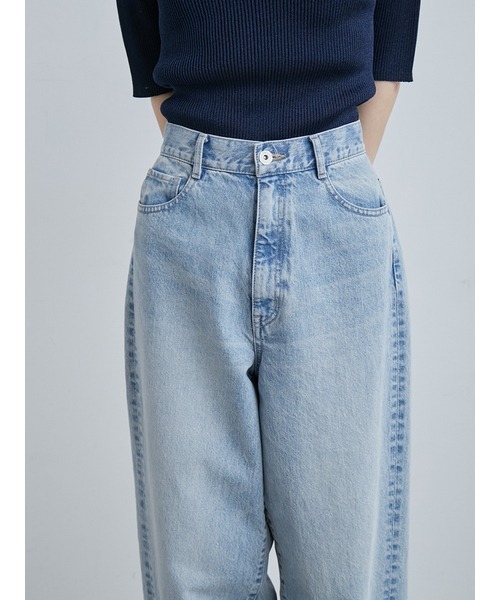 「MIESROHE」 デニムパンツ 0 ブルー レディース_画像9