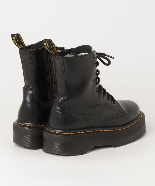 はなこ Dr. Martens ブラック サイドゴアブーツ24㌢ Dr.Martens（ドクターマーチン） ショートブーツ - ブラック