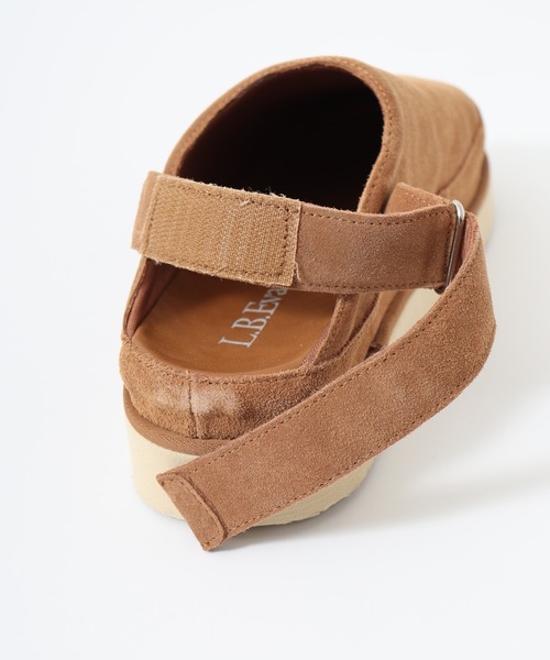 「FUNALIVE」 「L.B.Evans」フラットサンダル US6 ブラック レディース_画像4