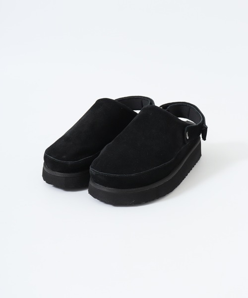 「FUNALIVE」 「L.B.Evans」フラットサンダル US6 ブラック レディース_画像9