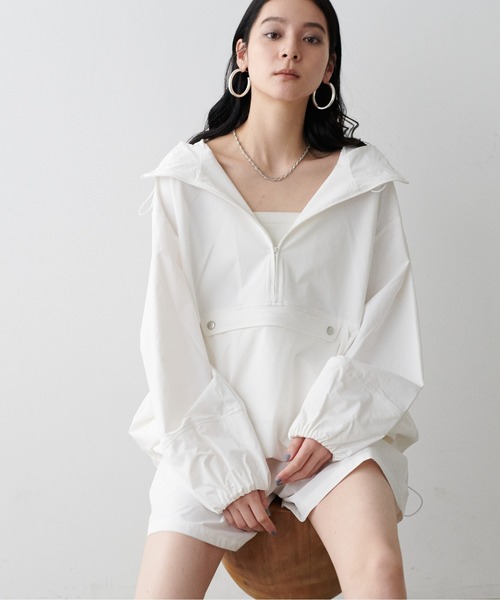 ラッシュガード 「LARUTA」「UVカット」フーディラッシュガード レディースの画像