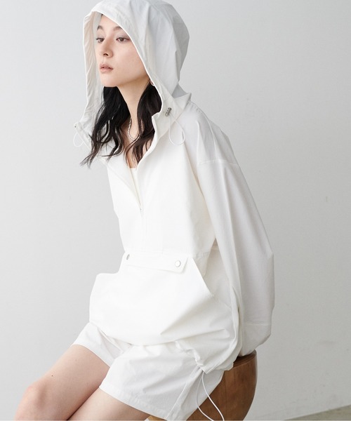 ラッシュガード 「LARUTA」「UVカット」フーディラッシュガード レディースの画像