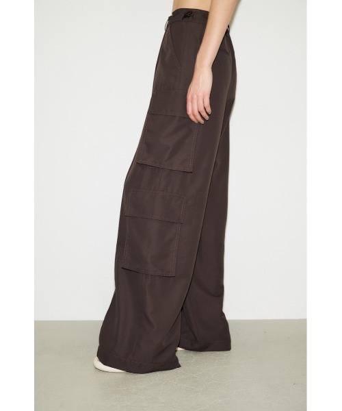 「THROW by SLY」 スラックス 0 ダークブラウン レディース_画像2