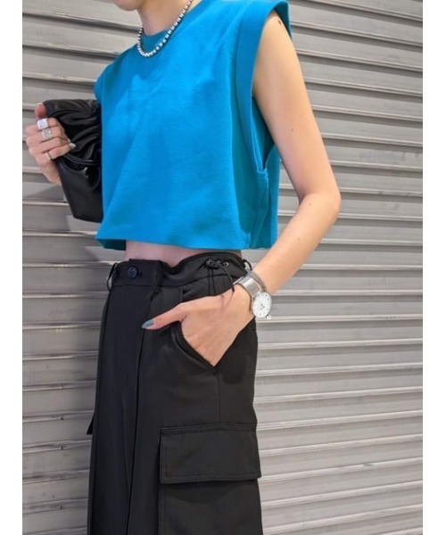 「THROW by SLY」 スラックス 0 ダークブラウン レディース_画像6