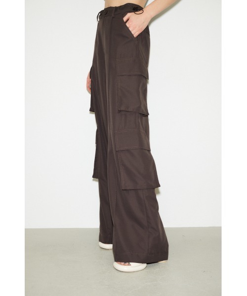 「THROW by SLY」 スラックス 0 ダークブラウン レディース_画像7