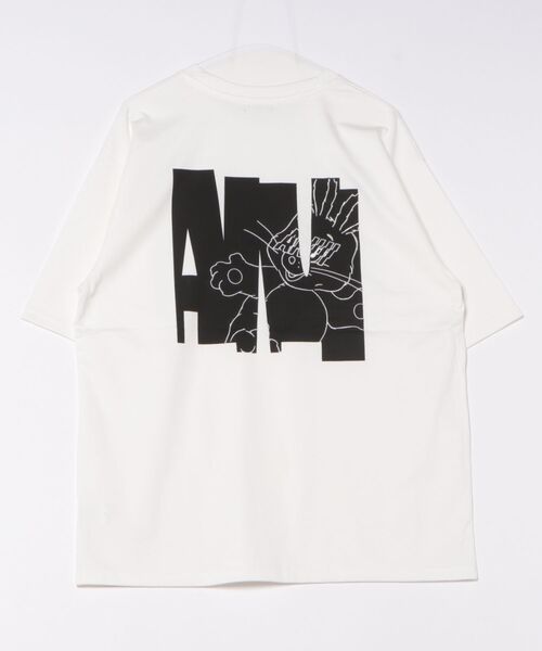 「Anui」 半袖Tシャツ LARGE オフホワイト レディース_画像2
