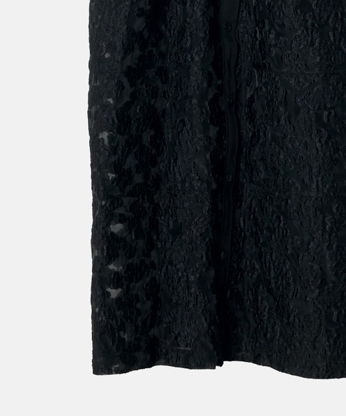 ワンピース シアージャカードドレス / Sheer Jacquard Dressの画像