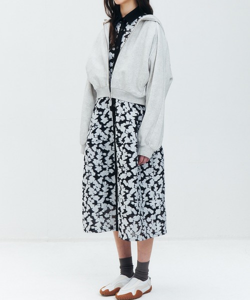 ワンピース シアージャカードドレス / Sheer Jacquard Dressの画像