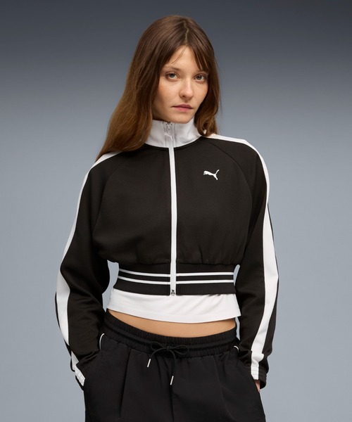 PUMA（プーマ） ジャージ ウィメンズ T7 ピケ リラックスド クロップド