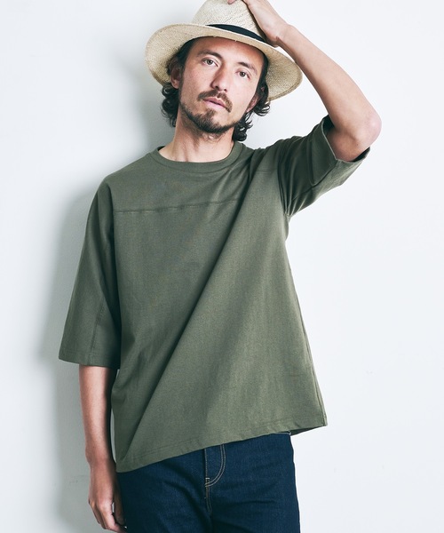 「Magine」 半袖Tシャツ 44 ホワイト メンズ_画像4