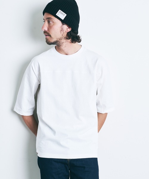 「Magine」 半袖Tシャツ 44 ホワイト メンズ_画像7
