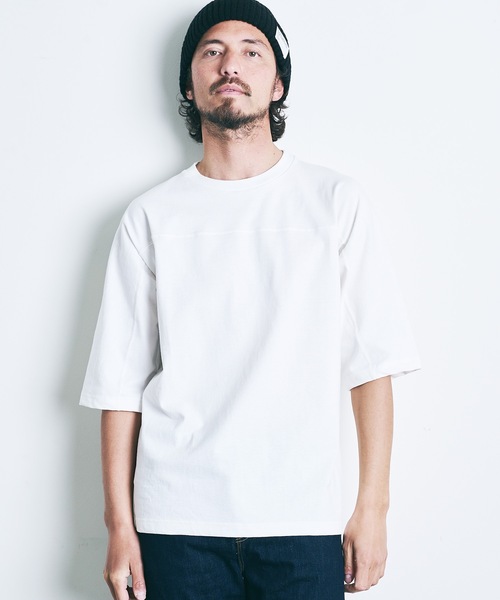「Magine」 半袖Tシャツ 44 ホワイト メンズ_画像9