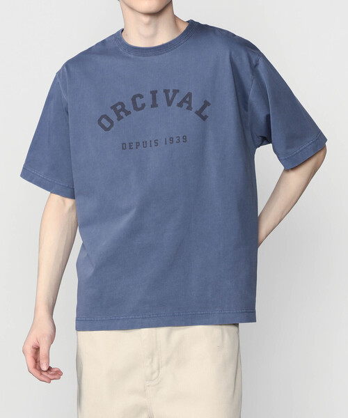 オーチバル　Tシャツ ORCIVAL（オーシバル） tシャツ | ジャージーニット プリントTシャツ