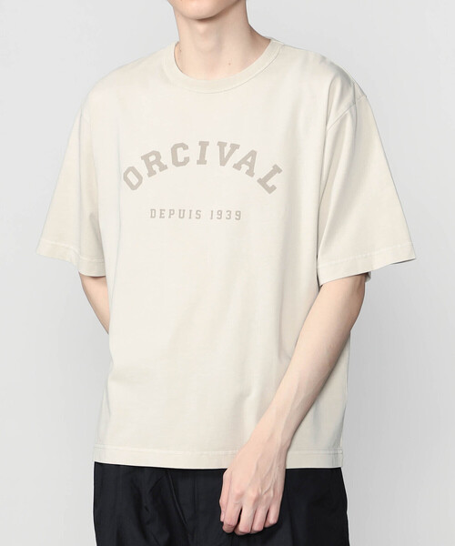 ORCIVAL（オーシバル） tシャツ | ジャージーニット プリントTシャツ