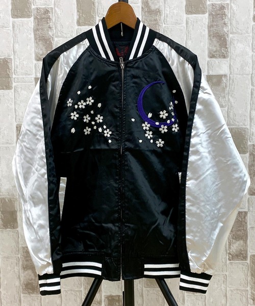 「TopIsm」 スカジャン M ブラック メンズ_画像7