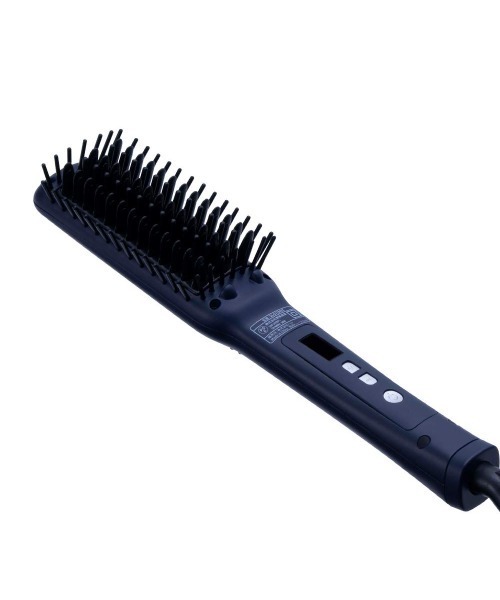 SALONIA（サロニア） ストレートヒートブラシ スリム ヘアアイロン