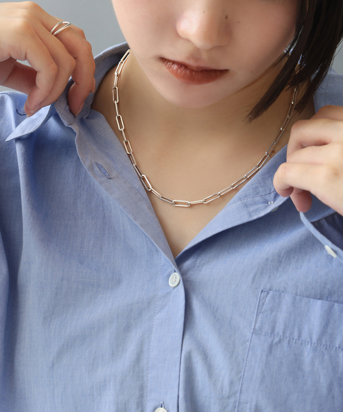 Lilas ネックレス 「SAMH by LILAS」アラメチェーン45cmネックレス SV