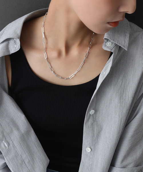 Lilas ネックレス 「SAMH by LILAS」アラメチェーン45cmネックレス SV
