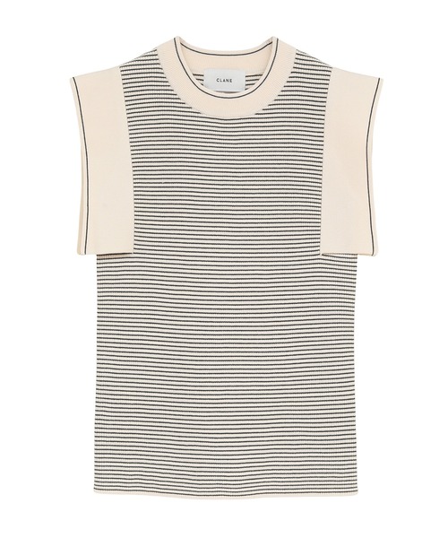 ニット/セーター CLANE SQUARE SLEEVE KNIT TOPS CLANE（クラネ） ニット セーター 「CLANE/クラネ」SQUARE SLEEVE KNIT