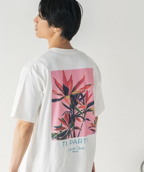BAYFLOW（ベイフロー） tシャツ 「クリスティ・シン」アートプリントT