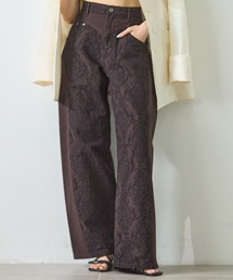 26SS FETICO 新作 デニム サイズ 34 FETICO（フェティコ） ワイドパンツ ジーンズ デニム デニムパンツ