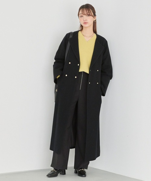 「Andemiu」 スラックス SMALL ブラウン レディース_画像6