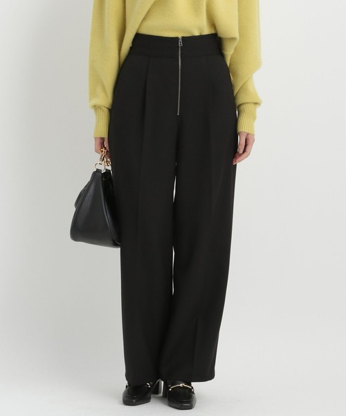 「Andemiu」 スラックス SMALL ブラウン レディース_画像7